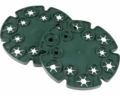 FloraSelf Rankhilfe Stabhalter Scheibe 2 Stk.