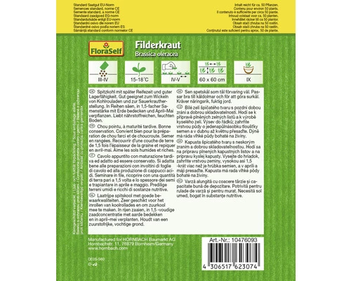 Weißkohl 'Filderkraut' FloraSelf Samenfestes Saatgut Gemüsesamen 4 Weißkohl 'Filderkraut' FloraSelf Samenfestes Saatgut Gemüsesamen – Bild 2