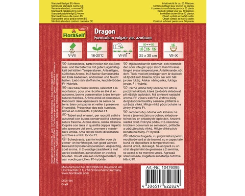 Knollenfenchel 'Dragon' FloraSelf F1 Hybride Gemüsesamen 4 Knollenfenchel 'Dragon' FloraSelf F1 Hybride Gemüsesamen – Bild 2