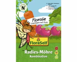 Gemüsesamen FloraSelf Floralie-Gärtnern Mit Kids Karotte & Radieschen Saatband