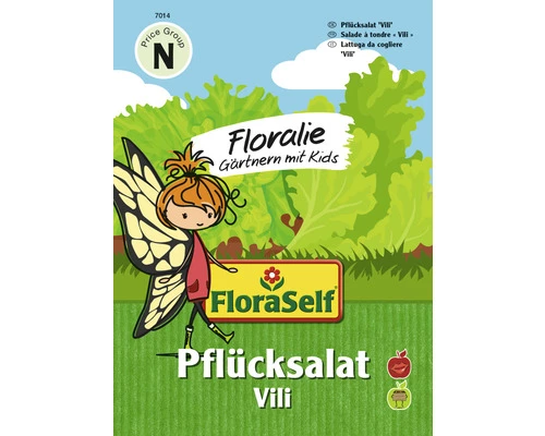 Gemüsesamen Flo & Floralie-Gärtnern Mit Kids Schnittsalat/Pflücksalat 'Vili' 3 Gemüsesamen Flo & Floralie-Gärtnern Mit Kids Schnittsalat/Pflücksalat 'Vili'