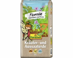 Kräuter- Und Aussaaterde FloraSelf Nature Floralie 5 L