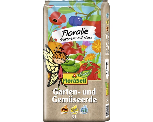 Garten- Und Gemüseerde FloraSelf Nature Floralie 5 L 3 Garten- Und Gemüseerde FloraSelf Nature Floralie 5 L