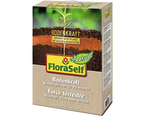 Wasserspeicher Für Pflanzenerde FloraSelf Nature Bodenkraft 5 Kg 4 Wasserspeicher Für Pflanzenerde FloraSelf Nature Bodenkraft 5 Kg – Bild 2