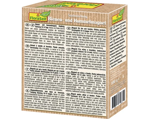 Blumenwiesensamen FloraSelf Nature Bienen- & Hummelmagnet Ca. 100 M² 4 Blumenwiesensamen FloraSelf Nature Bienen- & Hummelmagnet Ca. 100 M² – Bild 2