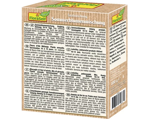 Sommerblumenmischung FloraSelf Nature Ca. 100 M² 4 Sommerblumenmischung FloraSelf Nature Ca. 100 M² – Bild 2