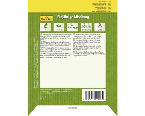 Blumensamenmix FloraSelf Duftblumen Einjährig Samenfestes Saatgut 4 Blumensamenmix FloraSelf Duftblumen Einjährig Samenfestes Saatgut – Bild 2