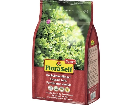 Buchsbaumdünger FloraSelf 1 Kg 3 Buchsbaumdünger FloraSelf 1 Kg