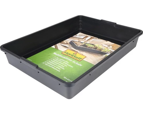 Multifunktions-Schale FloraSelf Saat-Schale 57x42x10 Cm Ohne Haube 3 Multifunktions-Schale FloraSelf Saat-Schale 57x42x10 Cm Ohne Haube