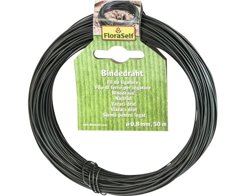 Bindedraht FloraSelf Metall Ø 0,8 Mm 50 M 4 Bindedraht FloraSelf Metall Ø 0,8 Mm 50 M – Bild 2