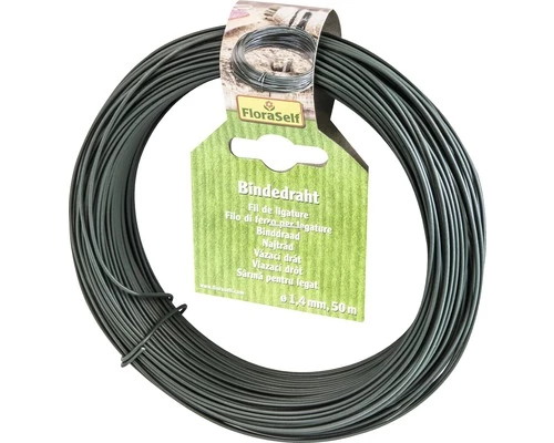 Bindedraht FloraSelf Metall Ø 1,4 Mm 50 M 4 Bindedraht FloraSelf Metall Ø 1,4 Mm 50 M – Bild 2