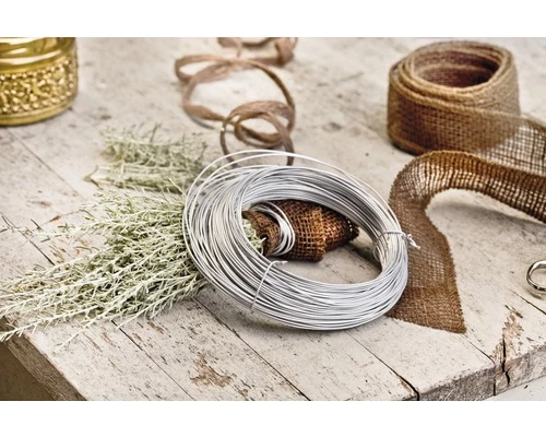 Bindedraht FloraSelf Metall Verzinkt Ø 1,4 Mm 50 M 5 Bindedraht FloraSelf Metall Verzinkt Ø 1,4 Mm 50 M – Bild 3