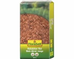 Holzdekor 10-40 Mm FloraSelf Rot 45 L